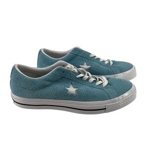 Converse Blue Suede Sneakers Size 11 Women’s (9 Men’s)